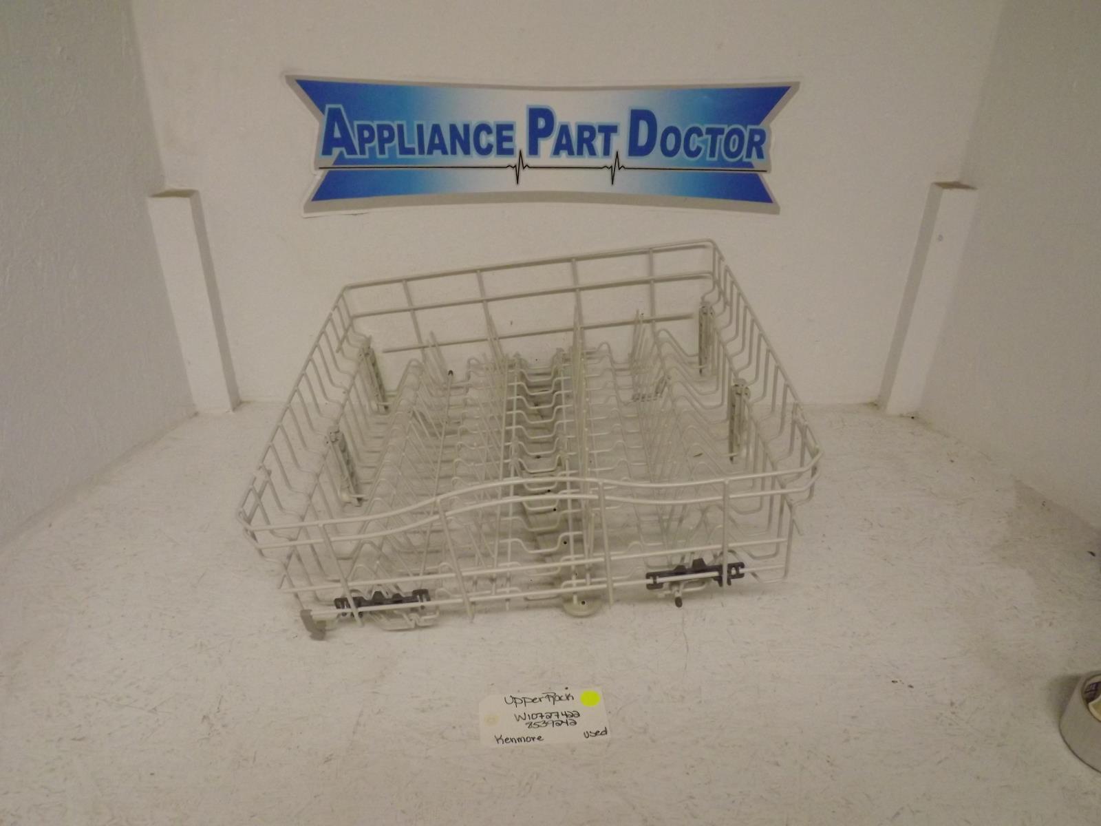 Kenmore Dishwasher W10727422 8539242 Upper Rack Used Kenmore Dishwasher W10727422 8539242 Upper Rack Used